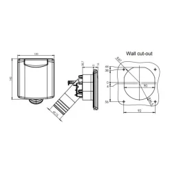 Sale ABL Coupelle Diesel 130 x 145 mm