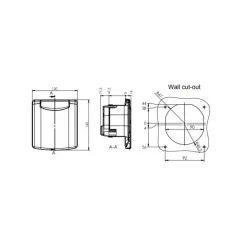 Online ABL Coupelle Gaz 130 x 145 mm