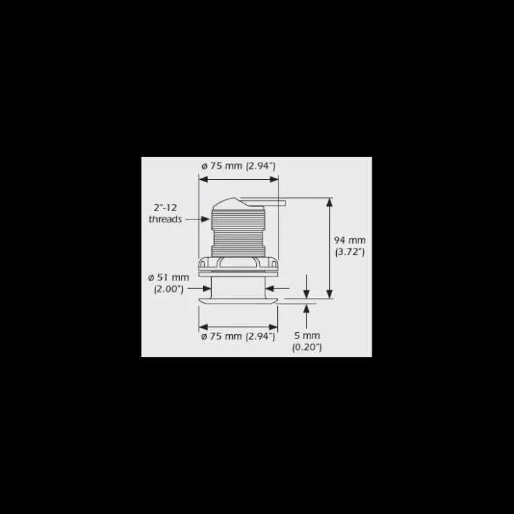 Online Airmar P319 Sonde traversante