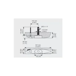 Best Airmar Sonde B45DT 600W