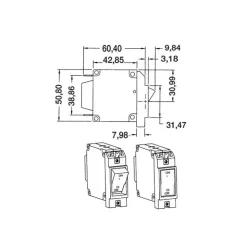 New AIRPAX SANSATA AIRPAX IEG inter + disj hydro 12-230V