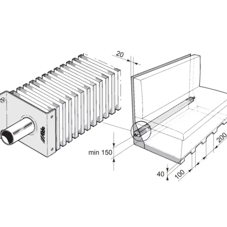 Hot Alde Radiateurs passifs 175 à 835 W
