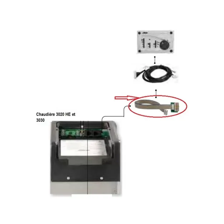 Sale Alde Rallonge adaptateur câble pour commande manuelle