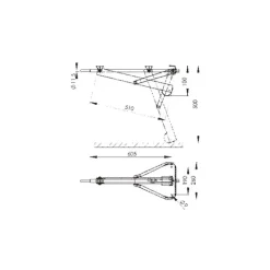 Outlet AL-KO Vérin 510 mm - 800 kg
