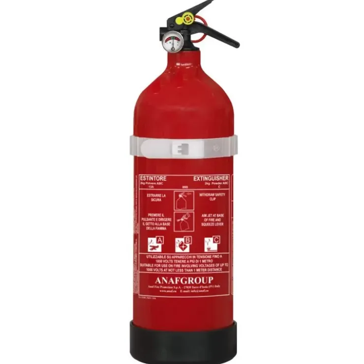 Online ANAF Group ANAF Extincteur ABC 2 kg | avec support et manomètre