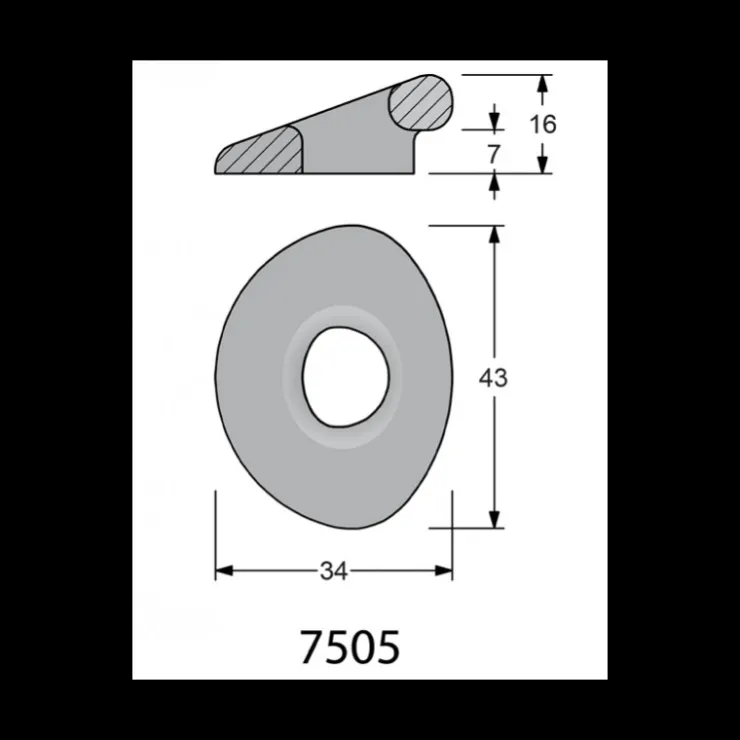 New Antal Pad-Eye pour Dyneema