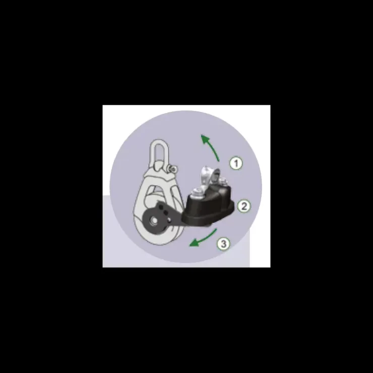 Best Antal Poulie triple + ringot OPF 50