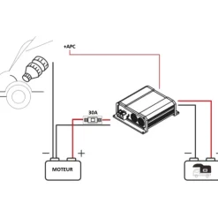 Discount ANTARION Chargeur booster DCDC 20A