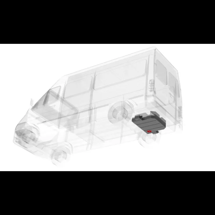 Hot Aplast Réservoir d'eau usée 95 L | Sprinter III / Crafter II