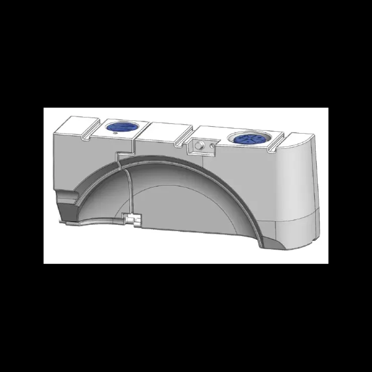 New Aplast Réservoir eaux propres VW T5/T6 93 L