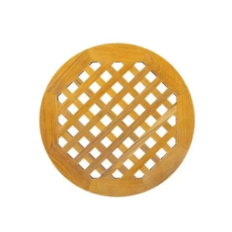 Online ARC Marine Caillebotis rond en teck