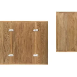 Clearance ARC Marine Plateau de table avec rebords en teck