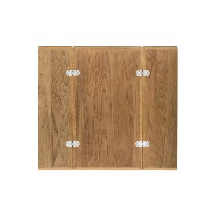 Clearance ARC Marine Plateau de table avec rebords en teck