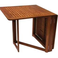 Clearance ARC Marine Table pliante en teck