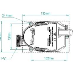 Clearance Attwood Pompe de cale Sahara MK2 S500