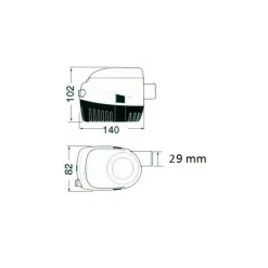 Outlet Attwood Sahara MK1 S1100 auto 70 L/min