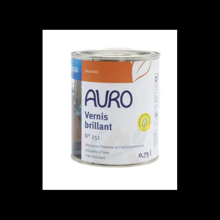 Clearance AURO Vernis transparent brillant n°251