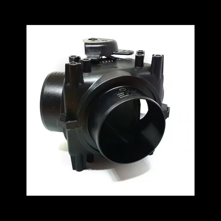 New Autoterm Raccord Y Ø 60mm avec vanne de régulation