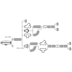 Autoterm Sortie air fixe Ø 75/90 mm