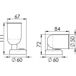 Hot Batsystem Spot LED articulé noir