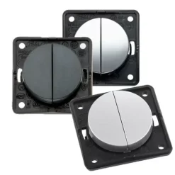 Discount Berker Interrupteur integro double 12/230 V