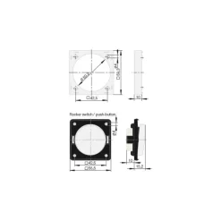 Discount Berker Interrupteur integro double 12/230 V