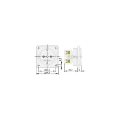 Discount Berker Prise 12V + satellite integro