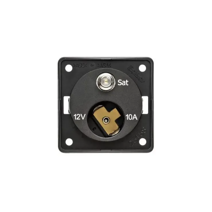 Discount Berker Prise 12V + satellite integro
