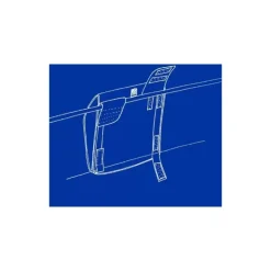 Online BLUE PERFORMANCE Coussin de balcon de filière