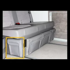 Brandrup Pochette latérale lit banquette | VW T5 / T6 / T6.1 California & Multivan