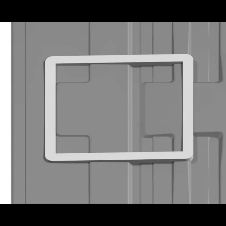 Sale BRANDT & WIESKE Cadre adaptateur pour lanterneau 40 × 40 cm | Trafic 3
