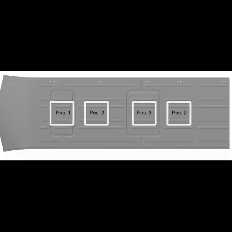 Sale BRANDT & WIESKE Cadre adaptateur pour lanterneau 40×40 cm | Master 3