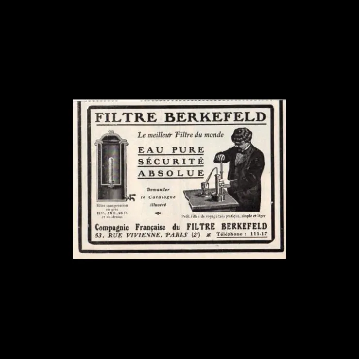 Hot BRITISH BERKEFELD Filtre à gravité Ultra Sterasyl | 12 L