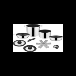 Clearance Brunner Batterie de cuisine Academy NG 7 pièces + 1