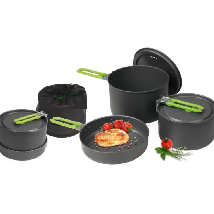 Best Camp4 Batterie de cuisine 5 pièces Elite