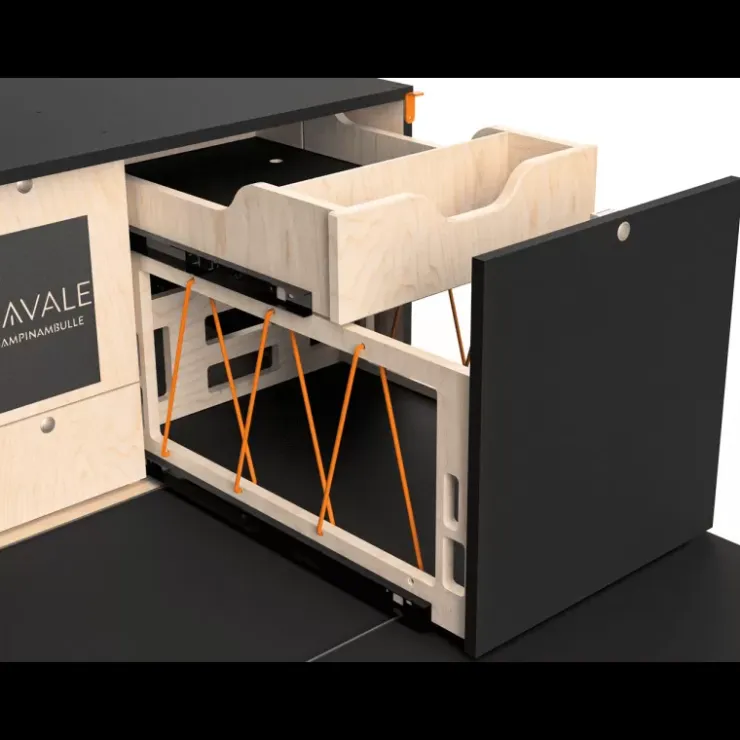 CAMPINAMBULLE Malle Cavale avec couchette