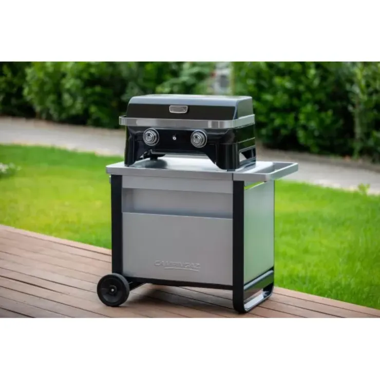 Discount Campingaz Chariot Deluxe pour plancha 2 brûleurs