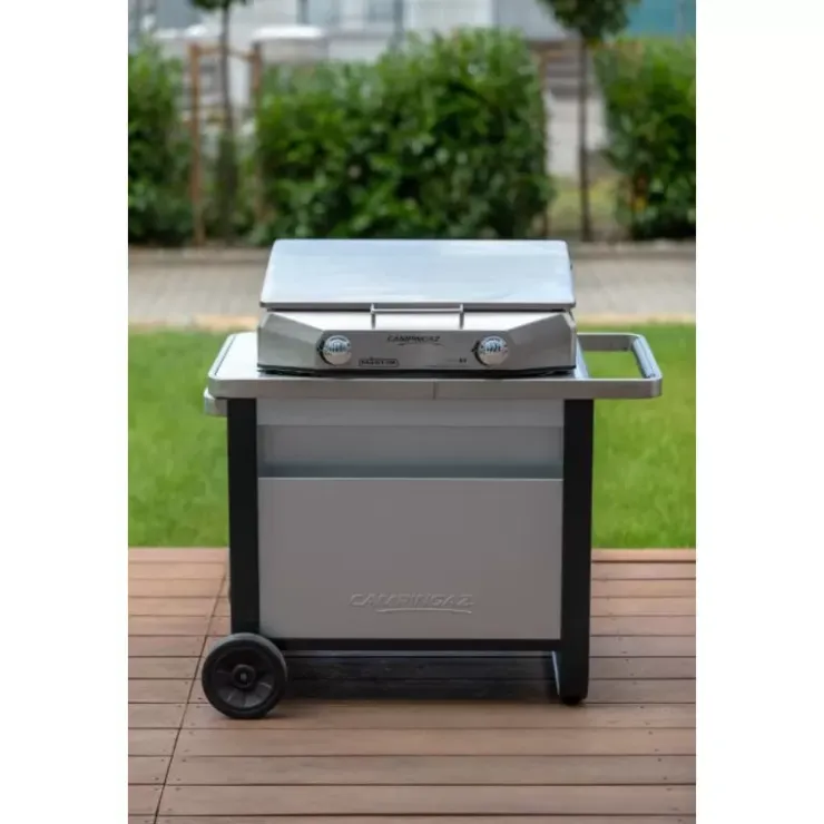 Discount Campingaz Chariot Deluxe pour plancha 2 brûleurs