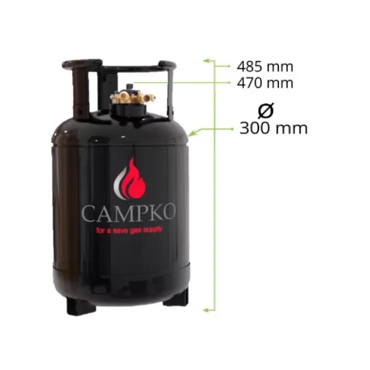 Online CAMPKO Bouteille GPL rechargeable | 22 L