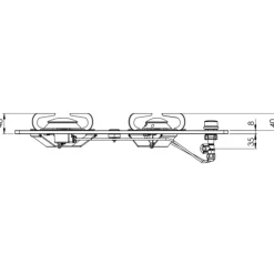 Outlet Can Burny 2 feux Cristal | PV1357