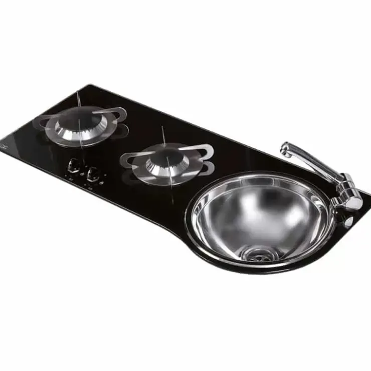 Discount Can Combiné Cristal 2 feux + évier | PV1364