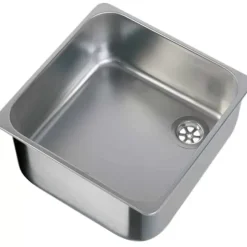 Can Evier carré inox | 360 x 360 mm