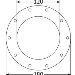 CAN-SB Trappe inspection ø 180 pour réservoir