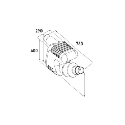 Outlet CAN-SB Waterlock moteur 75 à 150 CV