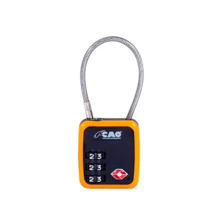 Hot CAO Outdoor CAO Cadenas câble TSA 3 combinaisons