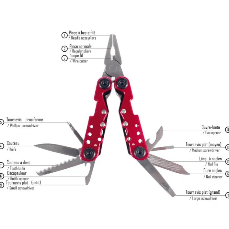 Best CAO Outdoor CAO Couteau multifonctions "PM-outils"