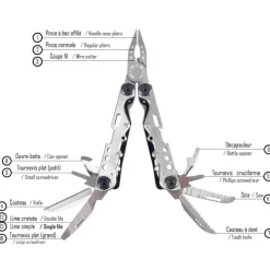 Discount CAO Outdoor CAO Couteau multifonctions "GM-outils"