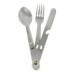 Hot CAO Outdoor CAO Couverts inox avec agrafe