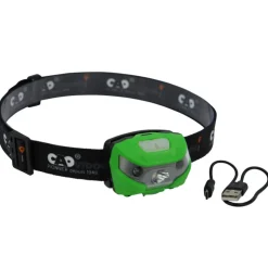 Clearance CAO Outdoor CAO Lampe frontale rechargeable Éclair