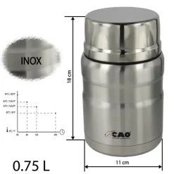 Discount CAO Outdoor CAO Lunch box isotherme 0,75 litres